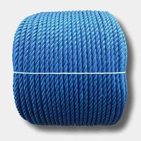 Exportateur indien corde marine torsadée en polypropylène PE à 3 brins bon prix polyester en nylon torsadé à 3 brins pour bobine agricole
