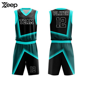 Tenue de basketball active pour homme en polyester, séchage rapide, légère, respirante, confortable et flexible - Product Image 1