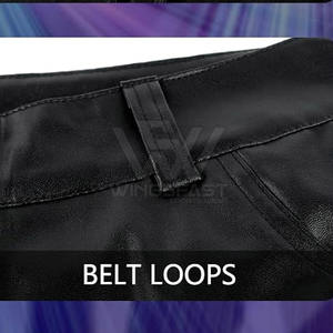 Short en cuir décontracté sur mesure pour hommes, couleur unie, nouveau style directement du Pakistan - Product Image 5