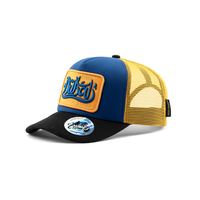 Gorra de Béisbol Deportiva Clásica de Calidad, de Poliéster/Algodón Oxford Dobby, con Parche Bordado en 3D, Diseño Animal Argyle, Transpirable e Impermeable, con Malla