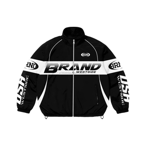 ชุดเซ็ตเสื้อแจ็คเก็ตและกางเกงขาสั้นไนลอน 2 ชิ้นสำหรับผู้ชาย รุ่นคัสตอมซัมเมอร์ คุณภาพสูง ชุดวอร์มกันลม เสื้อฮู้ดดี้สตรีทแวร์และกางเกงขาสั้นแบบ OEM - Product Image 5