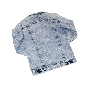 แจ็กเก็ตยีนส์ผ้ายืดทรงยาวสำหรับผู้หญิงแจ็กเก็ตผ้าฝ้ายฤดูหนาวผ้าเรียบขนาดใหญ่สำหรับผู้หญิงแจ็กเก็ตยีนส์แบบสั่งตัดตาม2025 - Product Image 5