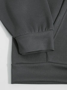 Nouveau été deux pièces de lavage à l'acide sweats à capuche Shorts survêtement ensemble pour hommes personnalisé Sport impression Jogging conception - Product Image 4