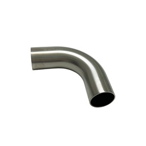 Raccord sanitaire en acier inoxydable AISI 316L BPE, coude de soudure à 90 degrés, fabrication OEM en Italie - Product Image 1