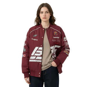 <b>Quilted</b> Blouson Bomber Jacket <b>for</b> Moto Perfect Feature <b>for</b> Riders - Product Image 1