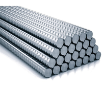 Barres d'armature en acier au carbone AiSi Standard 1500 tonnes, barres de fer à béton déformées pour la construction, grades HRB335, services de cintrage et de soudage