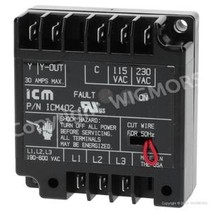 Monitor de voltaje de línea trifásico, pérdida de fase 3-fazowych ICM402 115-230V AC, 30A - Product Image 3