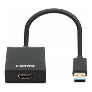 Câble adaptateur vidéo IADAP USB3 HDMIM noir 153690 Adaptateurs et connecteurs de haute qualité - Product Image 3