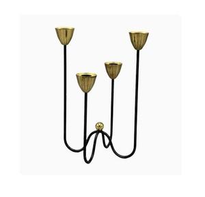 Portavelas decorativo de Metal, nuevo diseño elegante, portavelas hecho a mano, portavelas de estilo superior único de Metal - Product Image 3