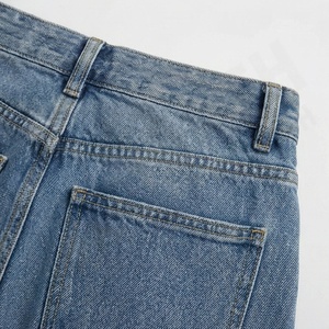 Pantalones Vaqueros Ajustados de Cintura Alta para Mujer, Nuevo Diseño de Moda, Talla Grande, Transpirables, con Características Personalizadas, Pantalones de Moda Premium - Product Image 5