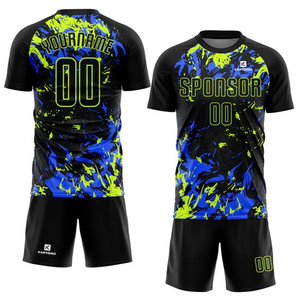 Diseña Camisetas de Fútbol Personalizadas por Sublimación, Camisetas de Fútbol Transpirables, Uniformes de Fútbol con Logotipo - Product Image 2