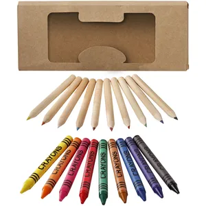 Coffrets d'art personnalisés Lucky : Crayons colorés et gadgets - Product Image 1
