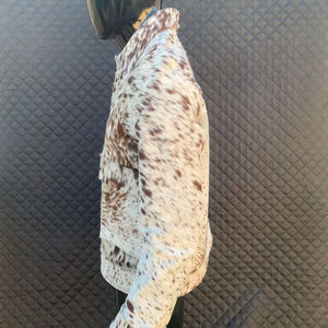 Nouvelle veste en cuir de vachette de qualité supérieure, cuir de vachette vieilli, qualité supérieure, logo personnalisé, veste en cuir de vachette pour homme - Product Image 4