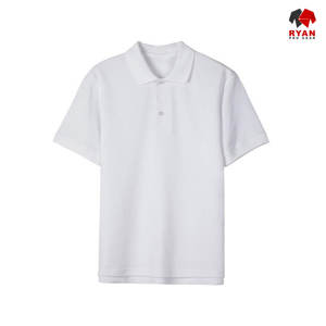 Camisetas Polo Personalizadas para Hombre RYAN PRO GEAR, Logotipo Personalizado en la Parte Delantera, Tejido de Viscosa/Poliéster, Manga Corta, Servicio OEM - Product Image 3