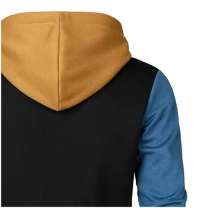 เสื้อมีฮู้ดสำหรับผู้ชายเสื้อผ้าลำลองมีฮู้ดสำหรับผู้ชายผ้าฝ้ายโลโก้ออกแบบได้ตามต้องการ - Product Image 5