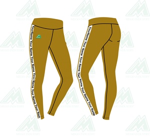 Legging de yoga taille haute respirant sans couture avec cordon de serrage, effet ventre plat, anti-cellulite, en polyester, pour le sport et le fitness - Product Image 6