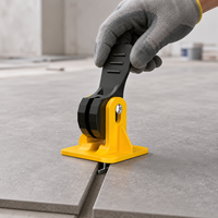 Système de nivellement de carreaux réutilisable Liqsteel, localisateur de niveau, ajusteur de hauteur, outil de levage pour l'installation de carreaux de céramique sur murs et sols en DIY