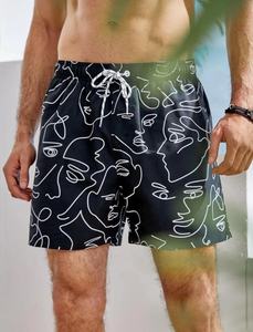 Pantalones cortos deportivos con estampado sublimado para hombre, pantalones cortos cómodos con cintura elástica, diseño personalizado, superventas - Product Image 6