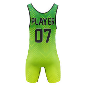 Combinaison de lutte américaine pour hommes W4G, justaucorps de lutte, bretelles réglables, fermeture à enfiler, couleur personnalisée, équipement de lutte de gym, ensemble OEM ODM - Product Image 5