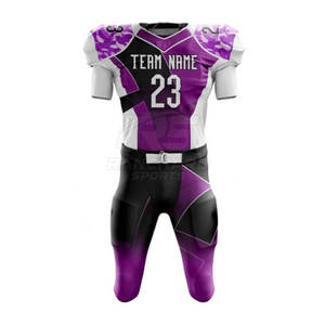 Uniforme de Fútbol Americano de Primera Calidad, Conjunto de Camiseta y Pantalones Cortos, Uniforme de Fútbol Americano Personalizado para Equipos - Product Image 1