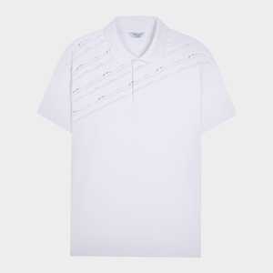 เสื้อเชิ้ตผู้ชาย Aristino ทรงเข้ารูป รุ่น APS084S3 ลายพิมพ์ แขนสั้น สไตล์สมาร์ทแคชชวล ผ้าบรอดคลอธ 92% โพลีเอสเตอร์ 8% สแปนเด็กซ์ ราคาพิเศษ ลดราคา - Product Image 1