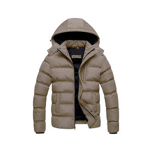 Veste à bulles rembourrée d'extérieur à manches longues pour hommes, motif imprimé sur mesure avec revêtement longue durée à bas prix - Product Image 4