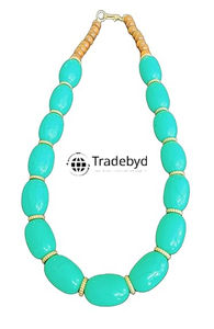 Tradebyd สร้อยคอเครื่องประดับเรซินจี้ทำมือศิลปะสำหรับคนรักแฟชั่นของขวัญที่สมบูรณ์แบบความคิด - Product Image 3