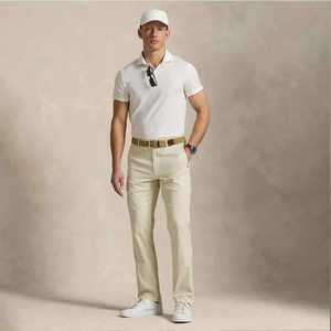 Camiseta de Golf de Manga Corta para Hombre, Estilo Nuevo, Tejida, 100% Algodón, con Estampados Personalizados por Sublimación, de Secado Rápido - Product Image 3