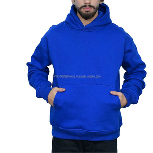 Customized Bulk Wholesale Manufacturer No Pocket Strings Cropped Hoodie Men Custom Puff Printing Hoodies with high quality - Product Image 1