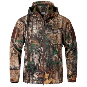 Soft Shell Jacket Outdoor Waterproof Windproof Custom Logo Workwear Hiking <b>Camping</b> Lightweight Durable Comfortable Apparel - Product Image 5