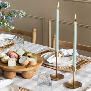 Support à bougies en aluminium sur mesure pour la décoration de la maison et les mariages, taille personnalisable, écologique et durable. - Product Image 3