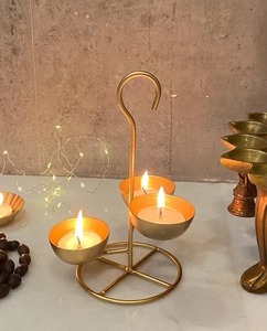 Available High Quality Round Available Glass Candle <b>Jar</b> for Home & Hotel <b>Decoration</b> New Design Best Price Metal Candle Lanternbm - Product Image 1
