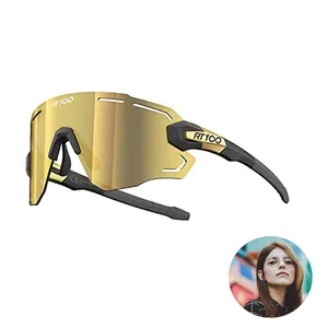 Taiwan product Anti-glare sports glasses model Q588 highlighting Protective suitable to go Adventure racing