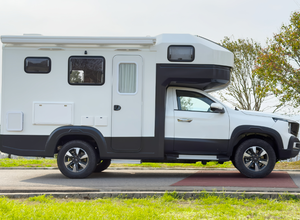 Remorque de camping en aluminium prête à être expédiée avec réfrigérateur pour camping-car et camping en véhicule - Vente flash - Product Image 6