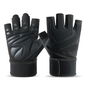Gants de fitness haltérophilie respirants pour entraînement Service OEM Gants de musculation en cuir synthétique sur mesure - Product Image 3