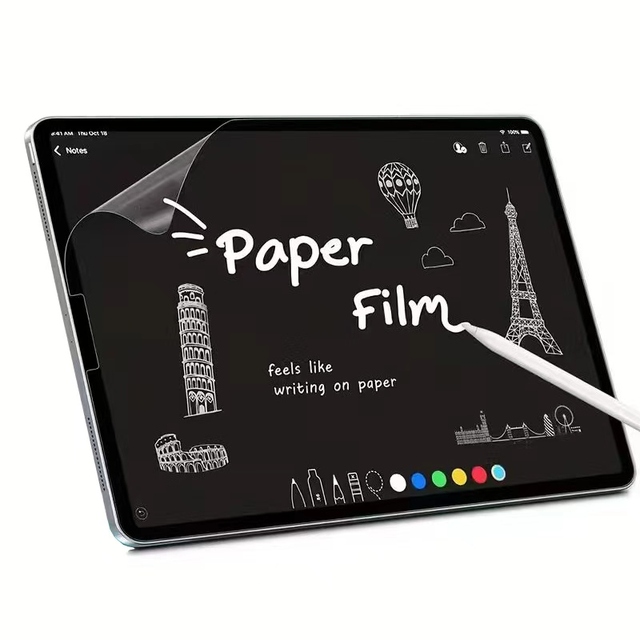 For 9H Grade AAA Matte Paper-Feel Protector for Pencil Reduces Glare Anti-Fingerprint High Transparent