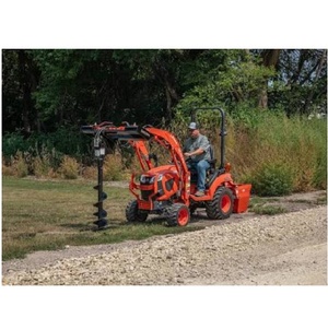 Tracteur utilitaire miniature Kubota BX23S performant, moteur diesel puissant de 23 CV, quatre roues motrices, chargeuse-pelleteuse pour l'agriculture - Product Image 5