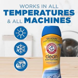 ARM & HAMMER Clean Scentsations, rehausseur de parfum pour lessive, purifiant l'eau, bidon de 24 oz, lot de 4/boîte - Product Image 3