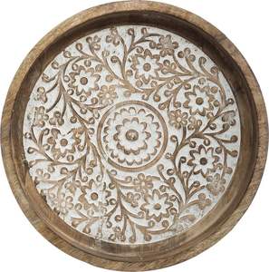 Venta caliente Bandeja de servicio hecha de madera Accesorios de cocina Vajilla Uso Bandeja para el hogar Hoteles Restaurantes Nueva llegada - Product Image 3