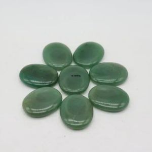 Piedra preciosa de Aventurina verde de la mejor calidad, piedra preciosa al por mayor, piedra preciosa de preocupación, piedra de pulgar, piedra de cristal F S - Product Image 1