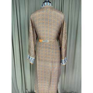 <b>Men's</b> Silky Soft Masculine Elegant Classic Vintage House Robe Timeless Comfy for Lounge Beach Wear Sustainable <b>Bikinis</b> Beachwear - Product Image 3
