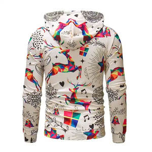 Sweat à capuche pour homme coupe ajustée en gros 100% coton mélangé avec logo personnalisé grande taille hiver Streetwear uni teint polaire vêtements sweat - Product Image 2