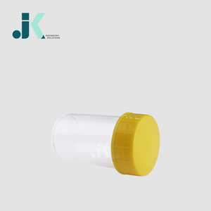 Best Price <b>PS</b> + PP Non-sterile Specimen Container 55ml Clear OEM M0355 Vietnam Factory - Product Image 3