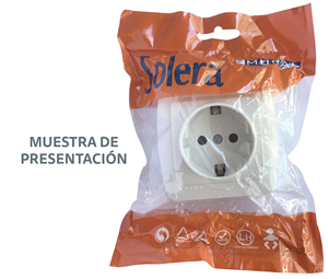 Pulsante a superficie serie Wall bianco 10A 250V (Solera MUR05U) - Product Image 2