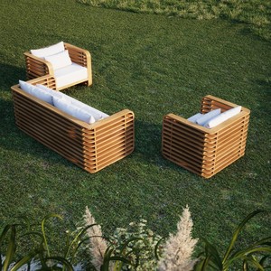 Ensemble de jardin d'extérieur avec un design sur le thème du soleil pour le confort et le style - Product Image 4
