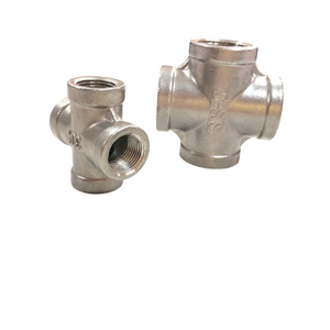 Raccords de tuyauterie à coulée croisée à 4 voies en acier inoxydable de 3 pouces de haute spécification Solutions de plomberie personnalisées lisses pour les industries du gaz - Product Image 6