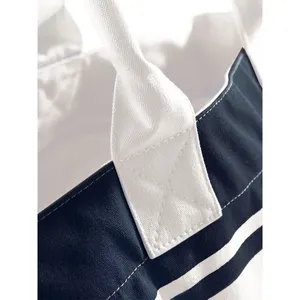 Sac de plage en toile personnalisé, sacs fourre-tout promotionnels personnalisables pour le merchandising - Product Image 5