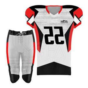 Recién llegado, camiseta ligera de fútbol americano, ropa deportiva transpirable, uniforme con mangas cortas - Product Image 6