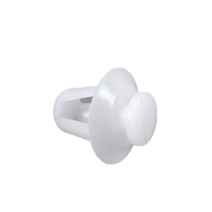 Clip de moulage latéral blanc pour compatible avec Citroën Peugeot OEM 8565.35 - Product Image 2