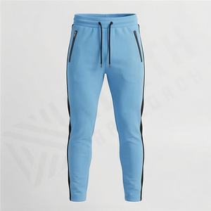 Pantalons de jogging décontractés pour hommes en coton, molleton, service OEM personnalisé, tailles durables, confortables, vêtements de qualité supérieure - Product Image 1